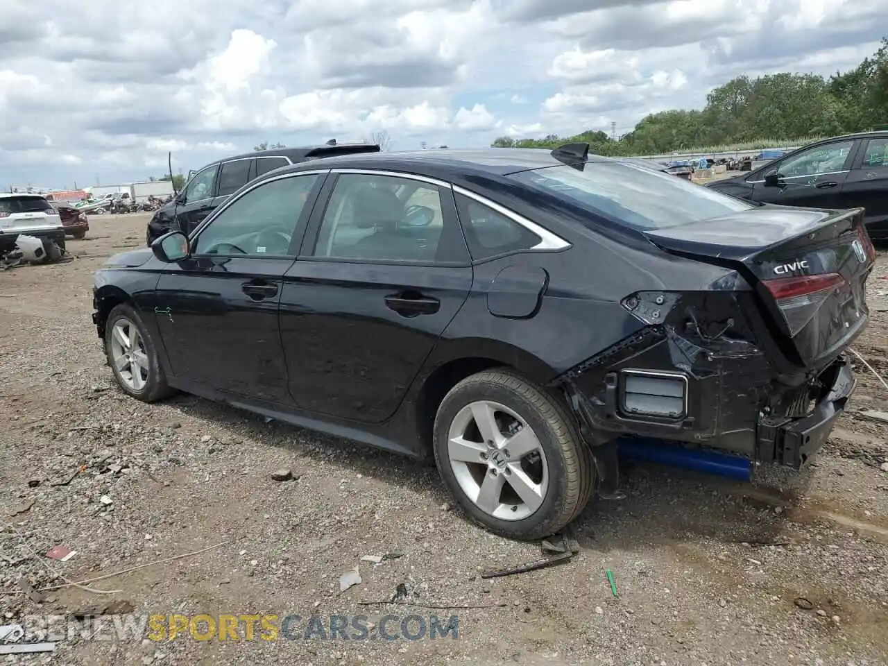 2 Photograph of a damaged car 2HGFE2F21SH593867 HONDA CIVIC 2025