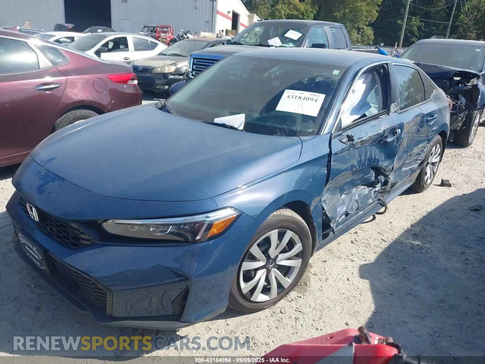 2 Photograph of a damaged car 2HGFE2F22SH525464 HONDA CIVIC 2025