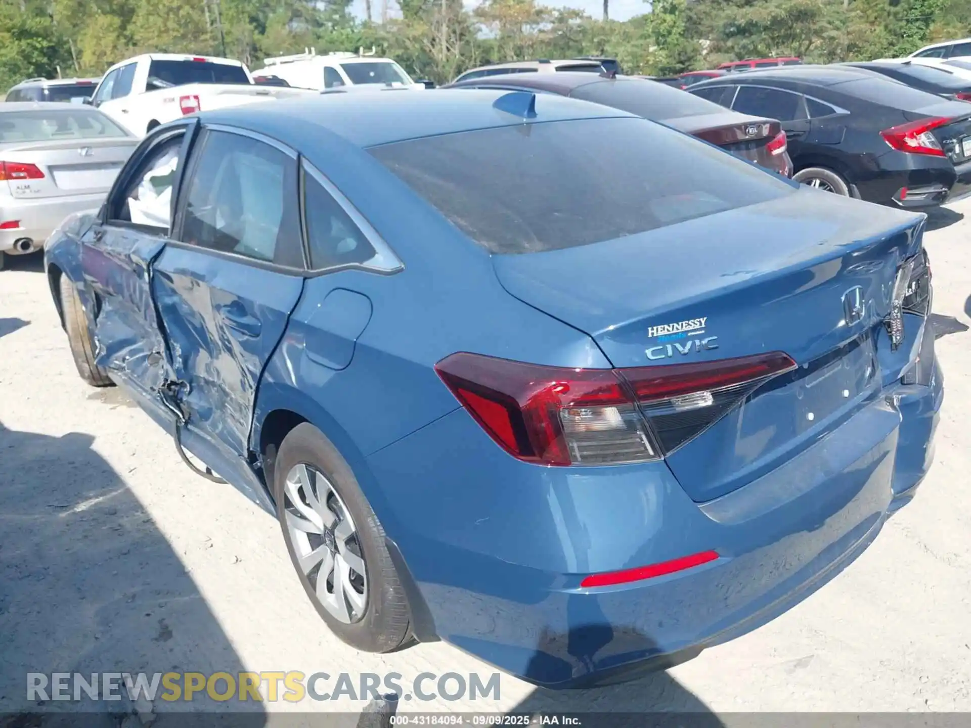 3 Photograph of a damaged car 2HGFE2F22SH525464 HONDA CIVIC 2025
