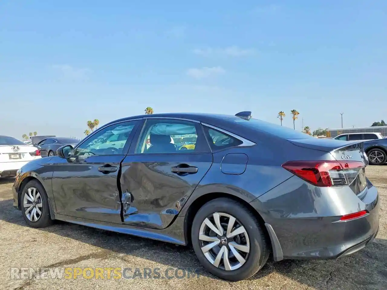 2 Photograph of a damaged car 2HGFE2F23SH566265 HONDA CIVIC 2025