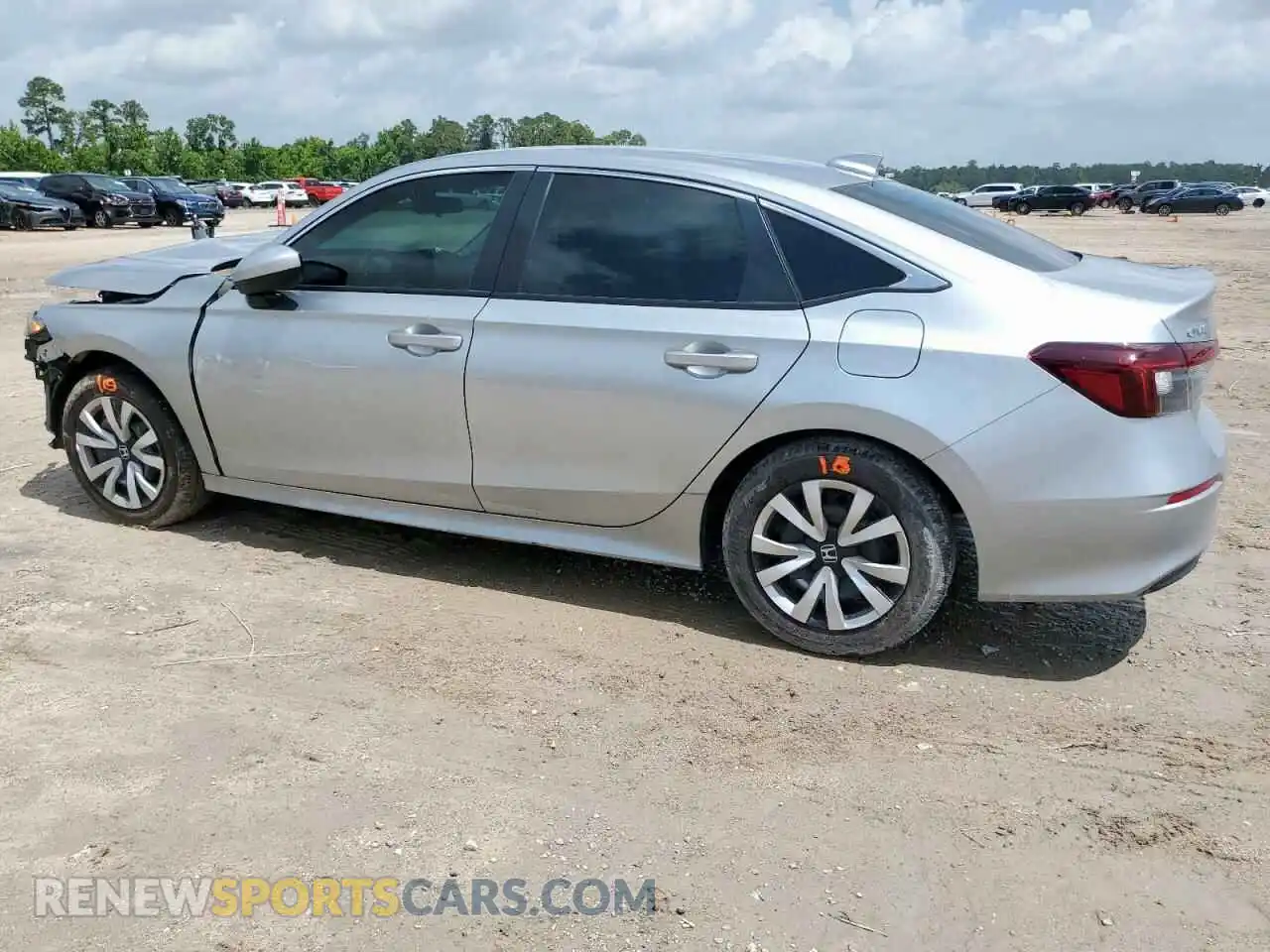 2 Photograph of a damaged car 2HGFE2F23SH567903 HONDA CIVIC 2025