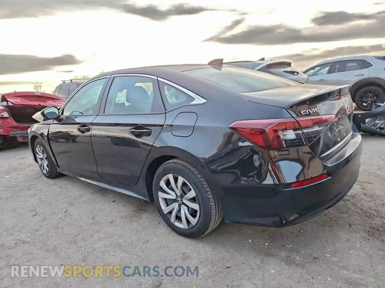 2 Photograph of a damaged car 2HGFE2F23SH596818 HONDA CIVIC 2025