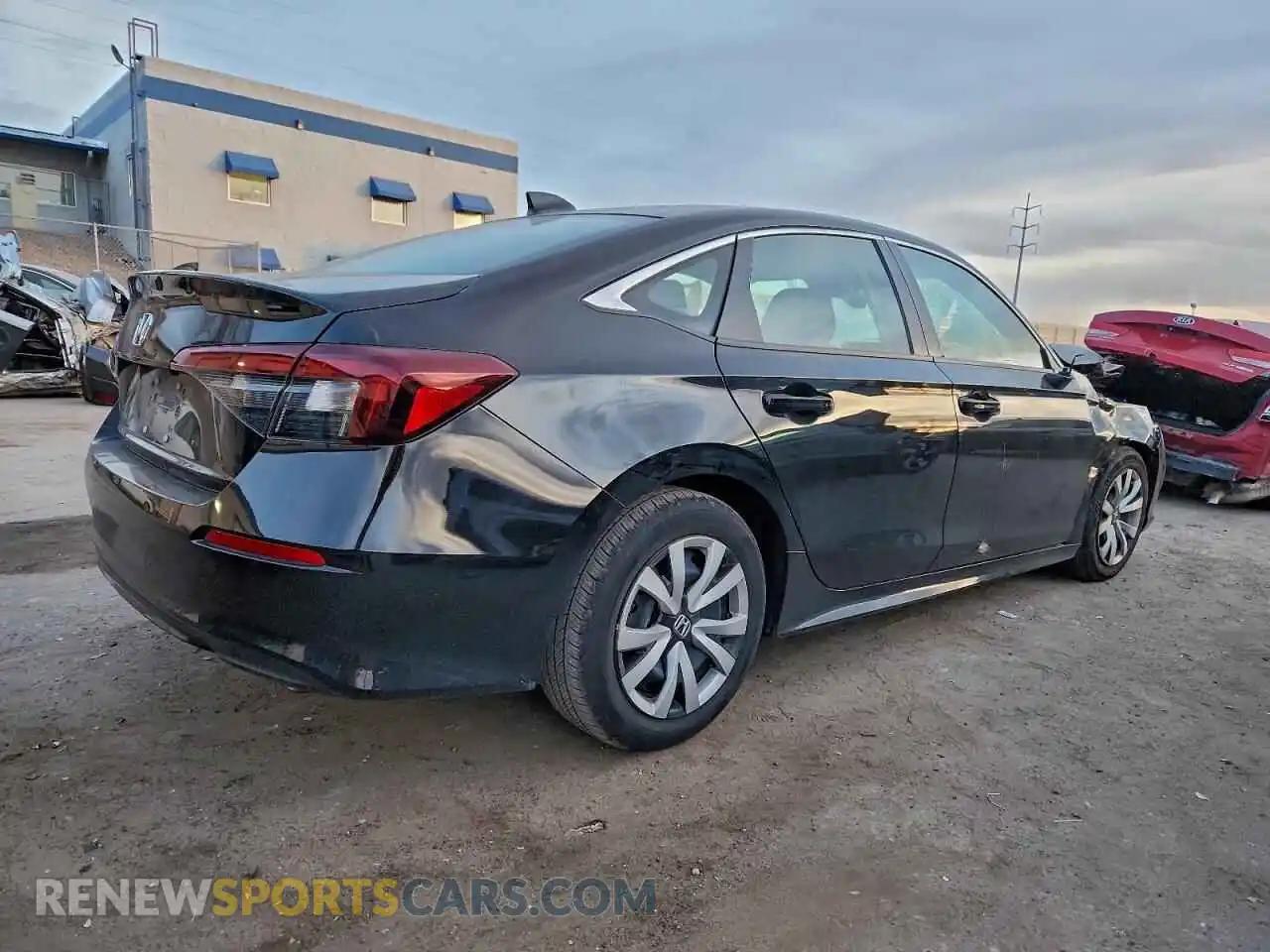 3 Photograph of a damaged car 2HGFE2F23SH596818 HONDA CIVIC 2025