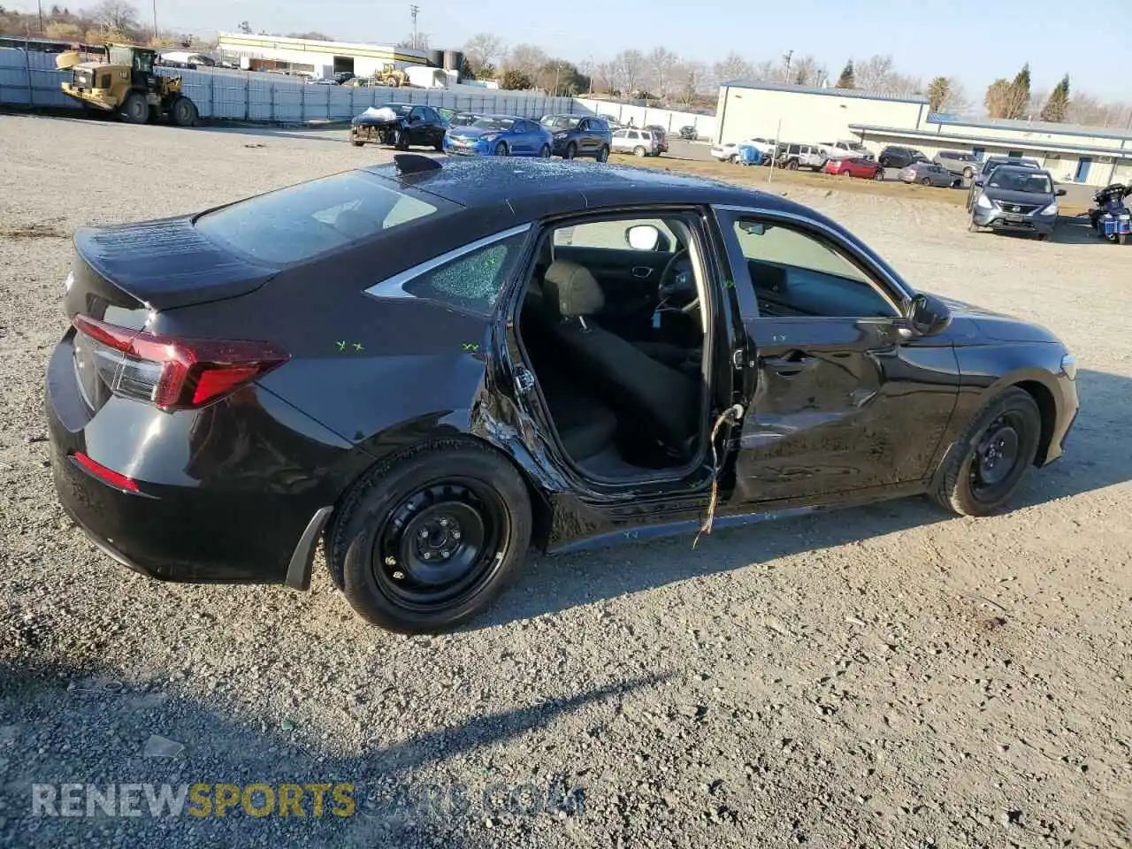 3 Photograph of a damaged car 2HGFE2F24SH540306 HONDA CIVIC 2025