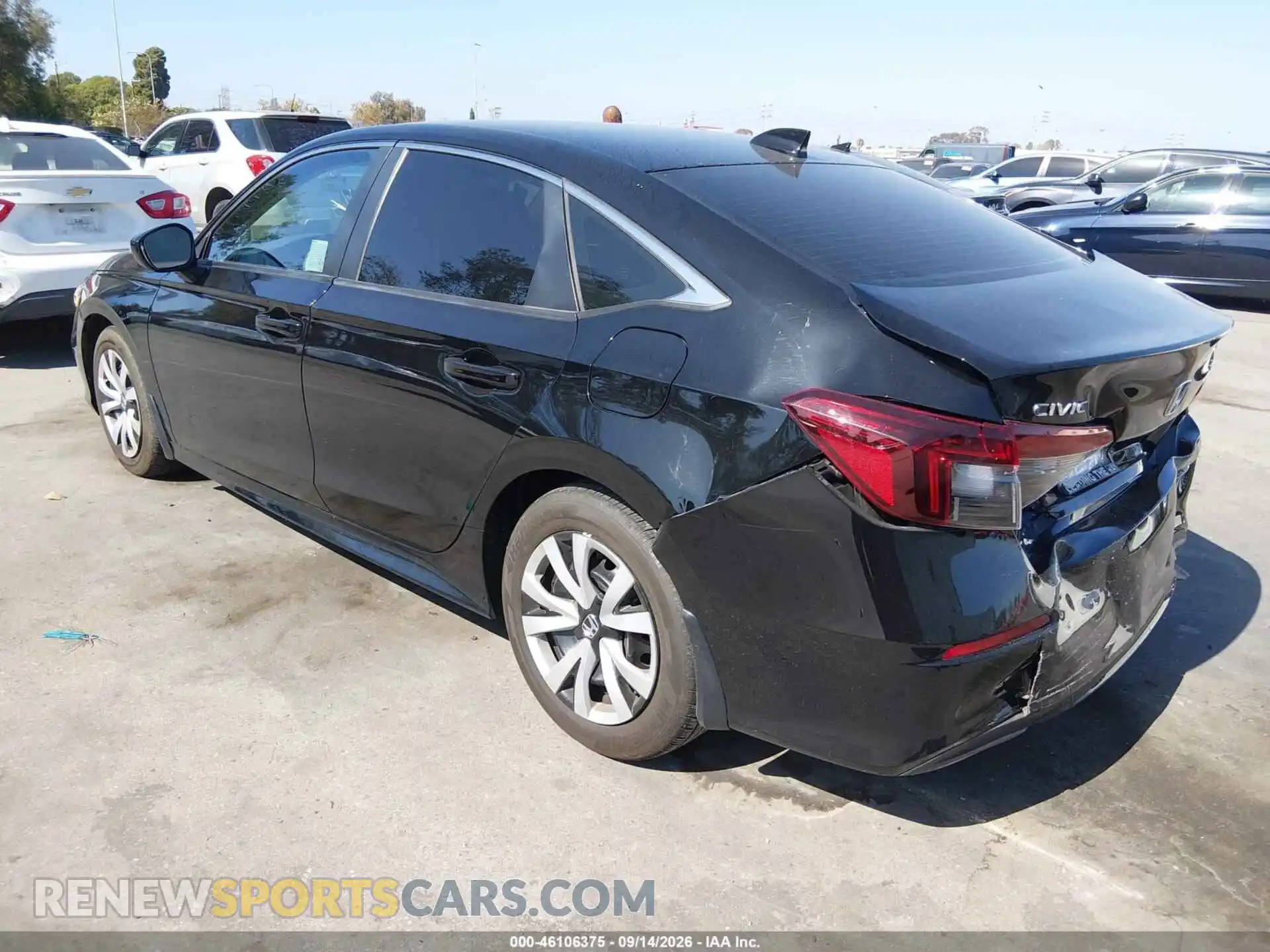 3 Photograph of a damaged car 2HGFE2F24SH542492 HONDA CIVIC 2025
