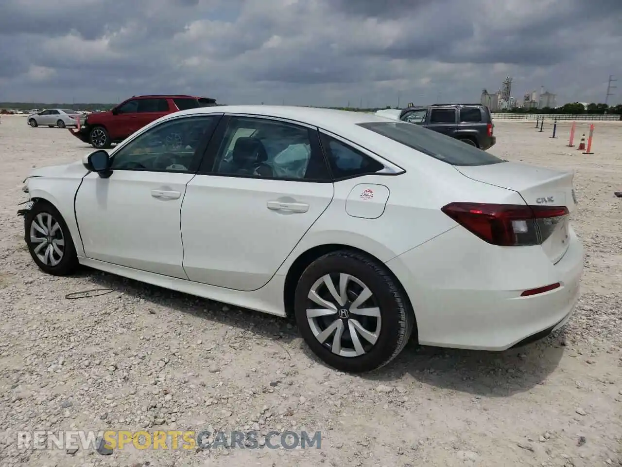 2 Photograph of a damaged car 2HGFE2F24SH556330 HONDA CIVIC 2025