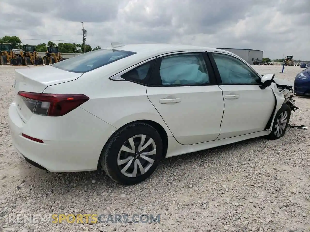 3 Photograph of a damaged car 2HGFE2F24SH556330 HONDA CIVIC 2025