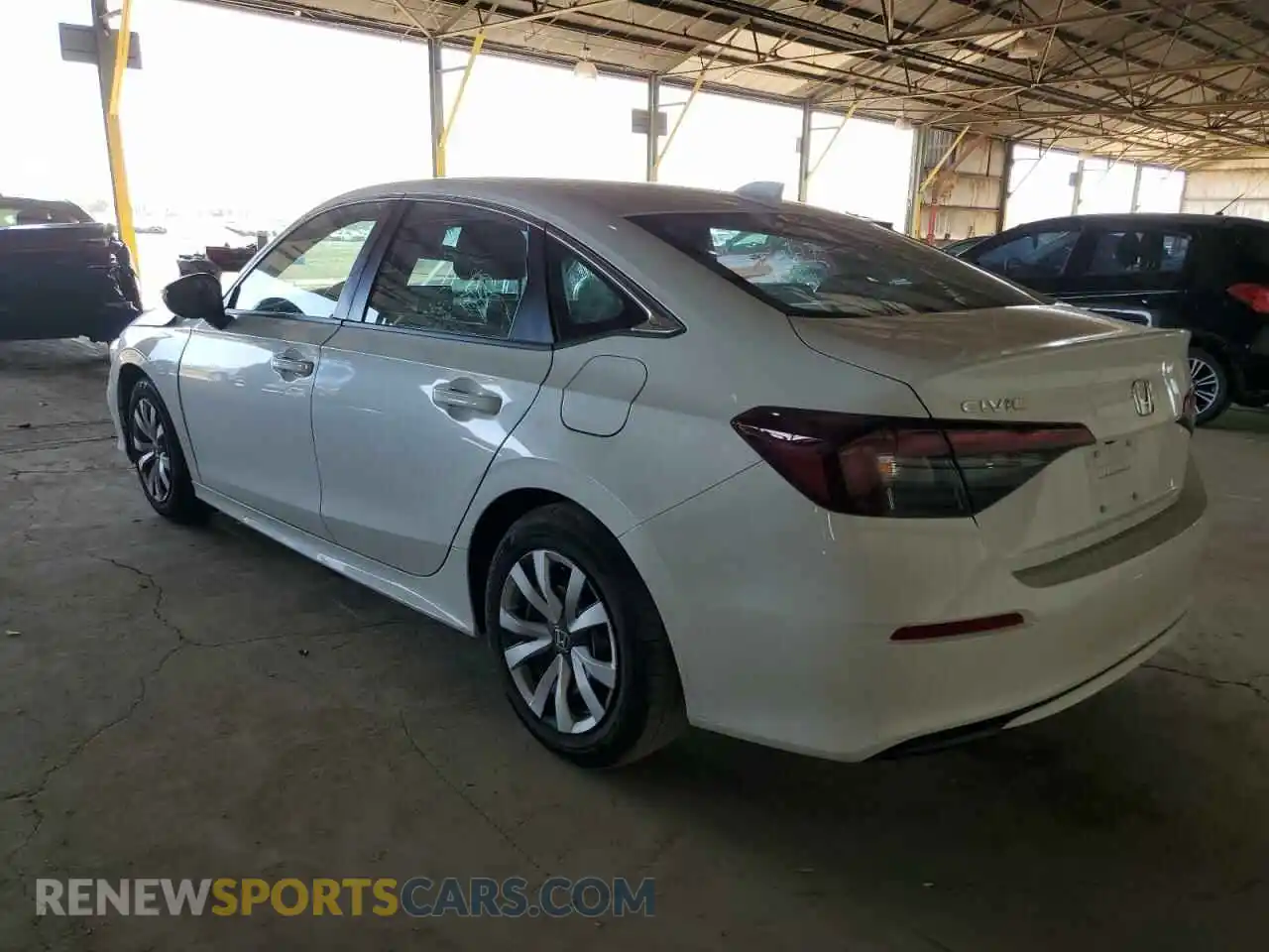 2 Photograph of a damaged car 2HGFE2F24SH556375 HONDA CIVIC 2025