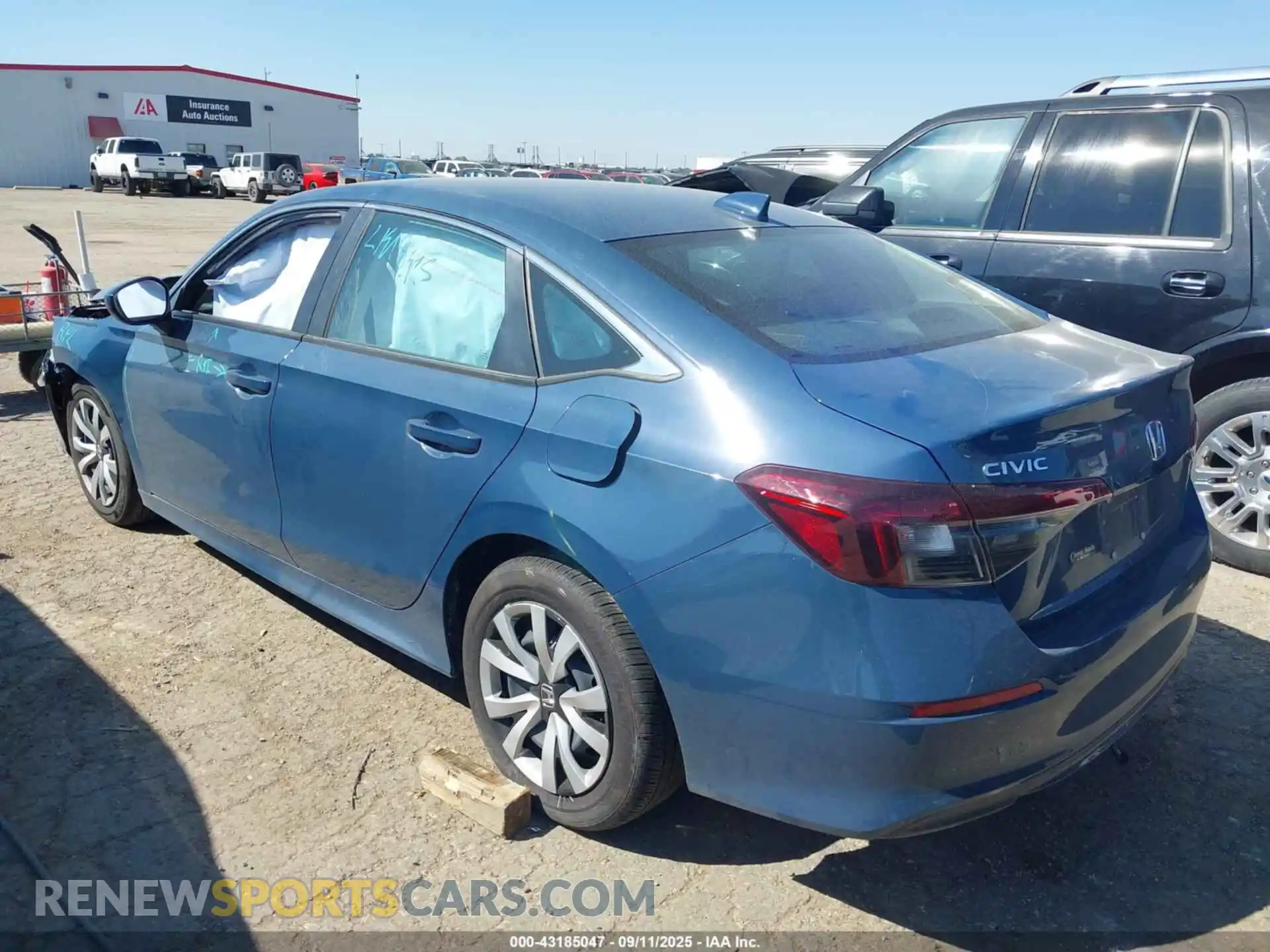 3 Photograph of a damaged car 2HGFE2F24SH589733 HONDA CIVIC 2025