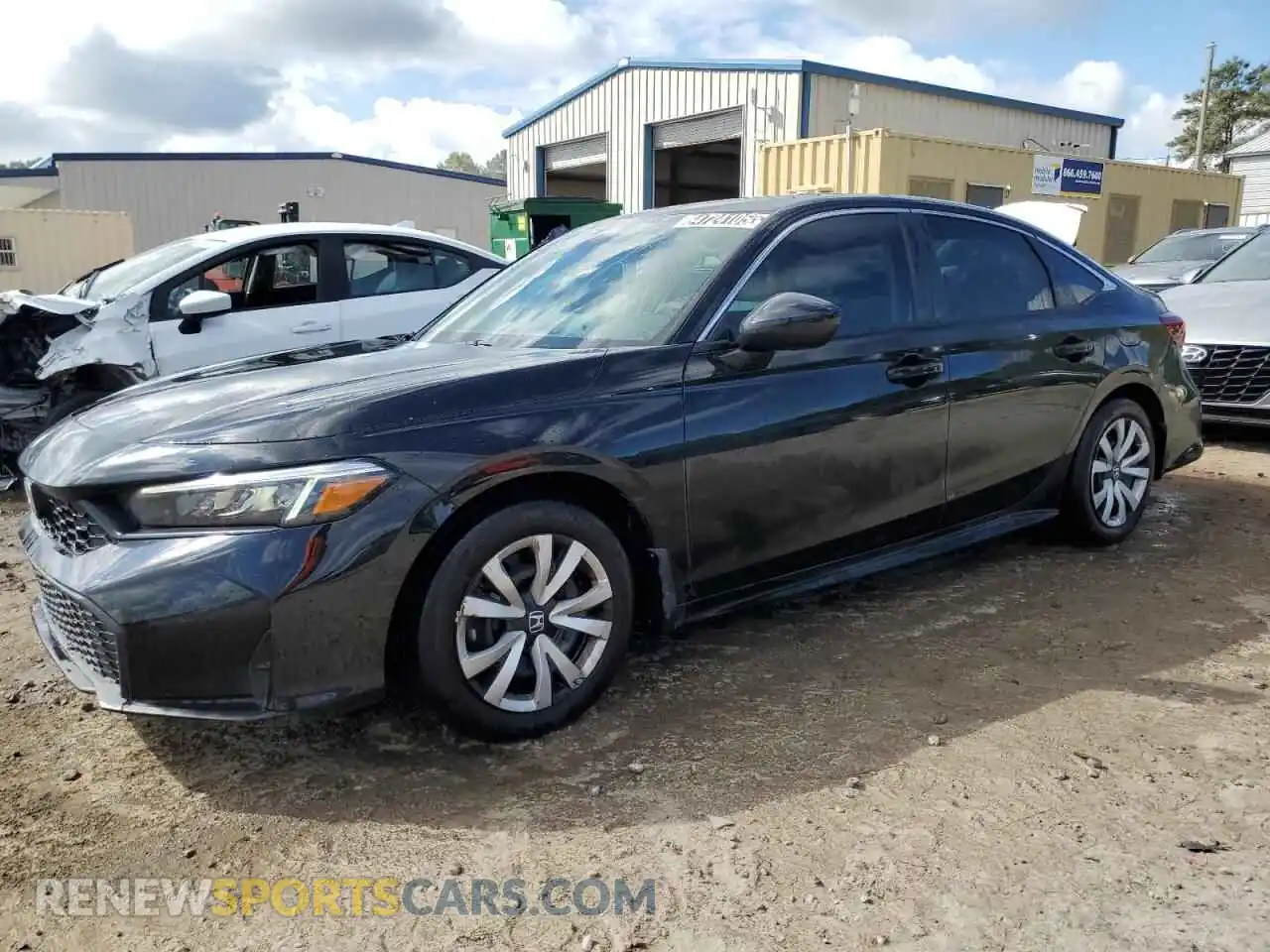 1 Photograph of a damaged car 2HGFE2F25SH534000 HONDA CIVIC 2025