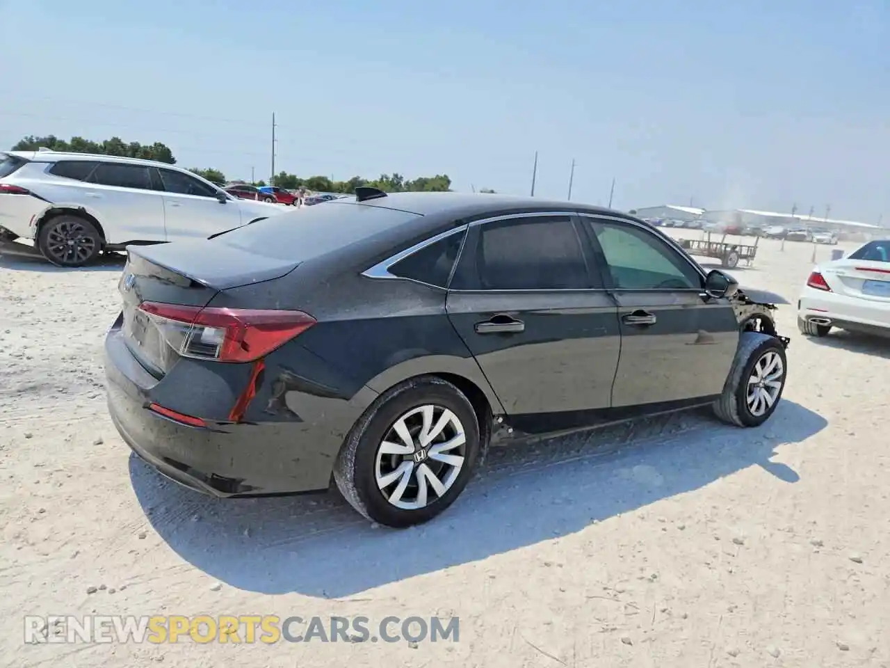 3 Photograph of a damaged car 2HGFE2F25SH545627 HONDA CIVIC 2025