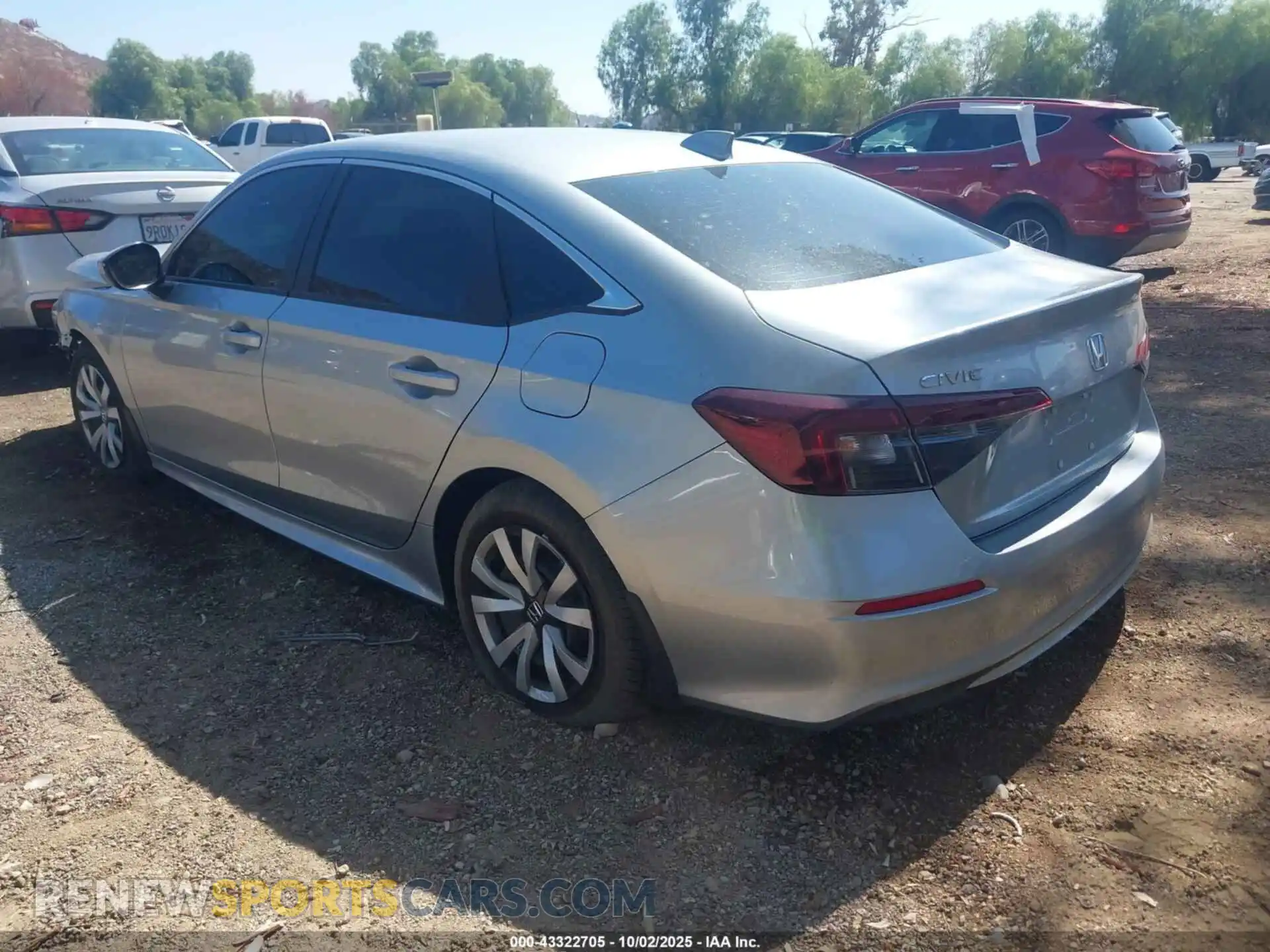 3 Photograph of a damaged car 2HGFE2F25SH595282 HONDA CIVIC 2025