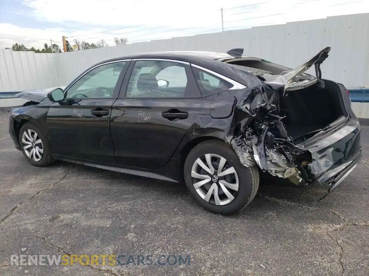2 Photograph of a damaged car 2HGFE2F25SH602120 HONDA CIVIC 2025