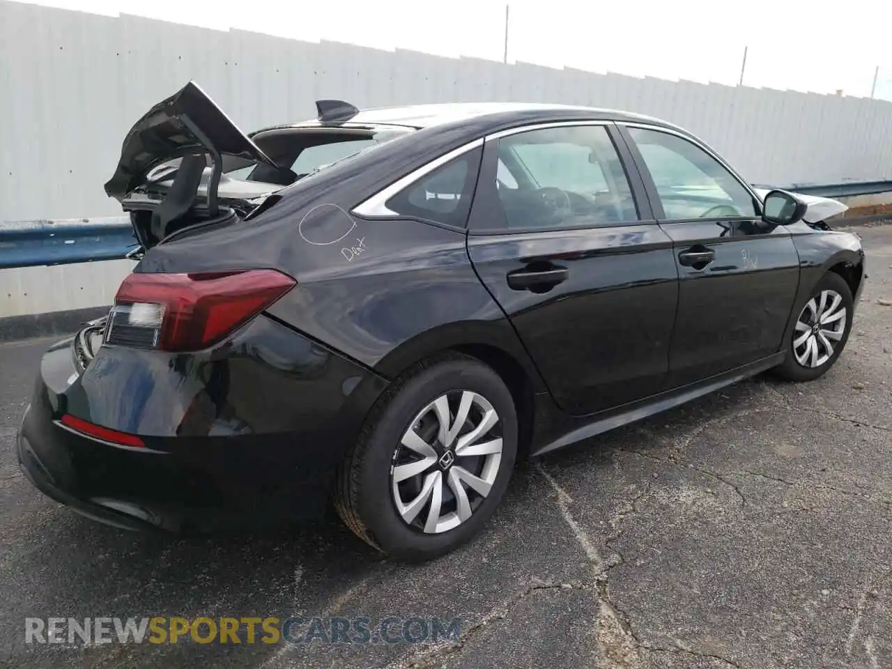 3 Photograph of a damaged car 2HGFE2F25SH602120 HONDA CIVIC 2025