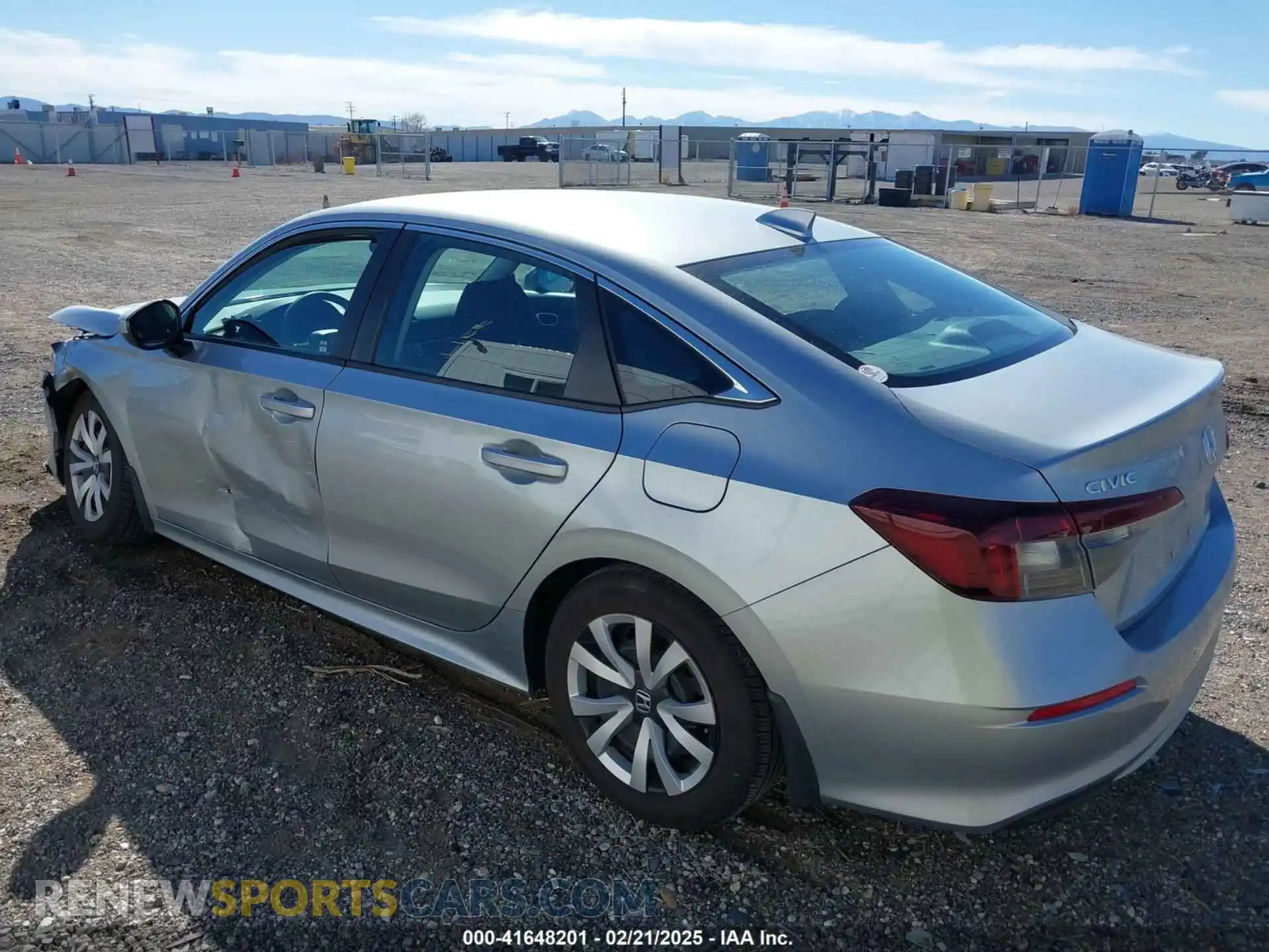 3 Photograph of a damaged car 2HGFE2F27SH528604 HONDA CIVIC 2025