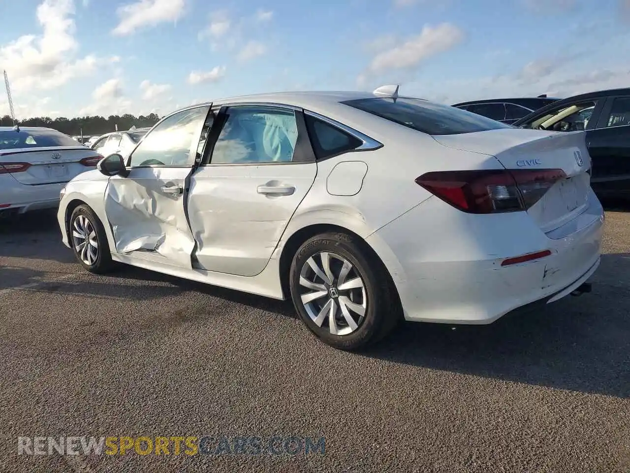 2 Фотография поврежденного автомобиля 2HGFE2F27SH582694 HONDA CIVIC 2025