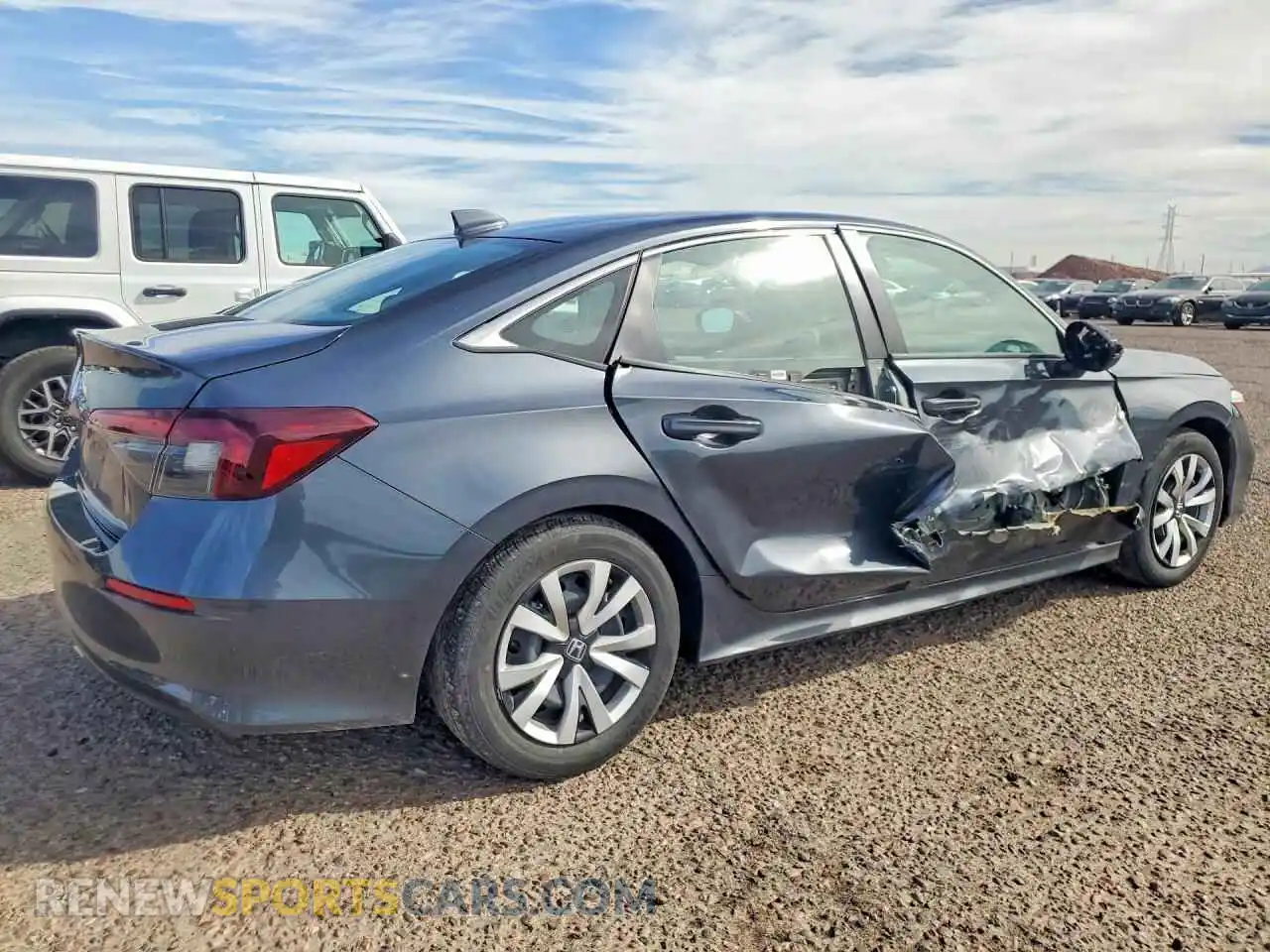 3 Photograph of a damaged car 2HGFE2F27SH603415 HONDA CIVIC 2025