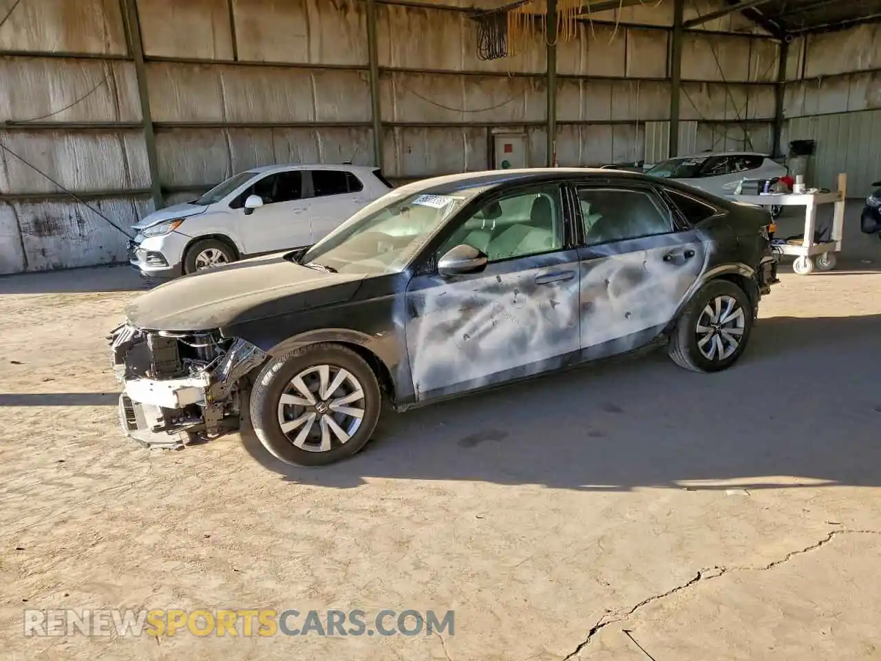 1 Photograph of a damaged car 2HGFE2F28SH500794 HONDA CIVIC 2025