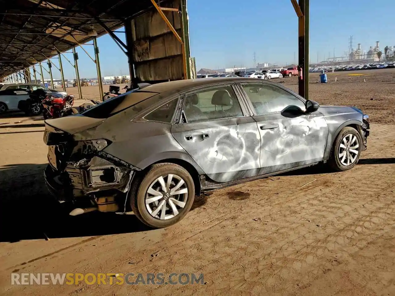 3 Photograph of a damaged car 2HGFE2F28SH500794 HONDA CIVIC 2025