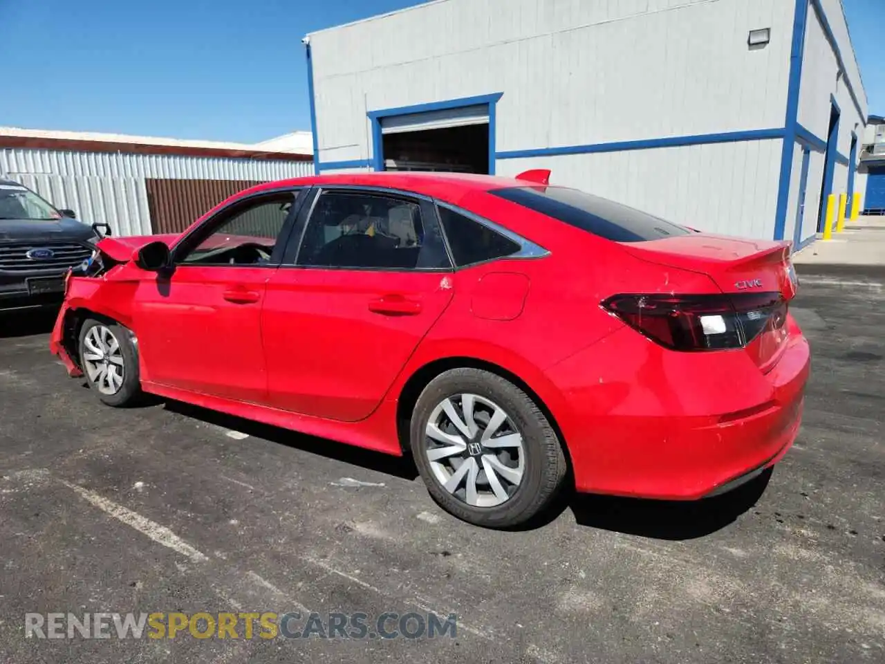 2 Photograph of a damaged car 2HGFE2F28SH502402 HONDA CIVIC 2025