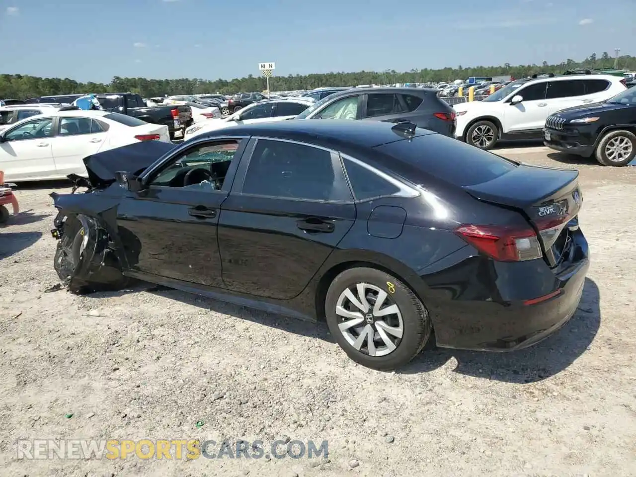 2 Photograph of a damaged car 2HGFE2F28SH554628 HONDA CIVIC 2025