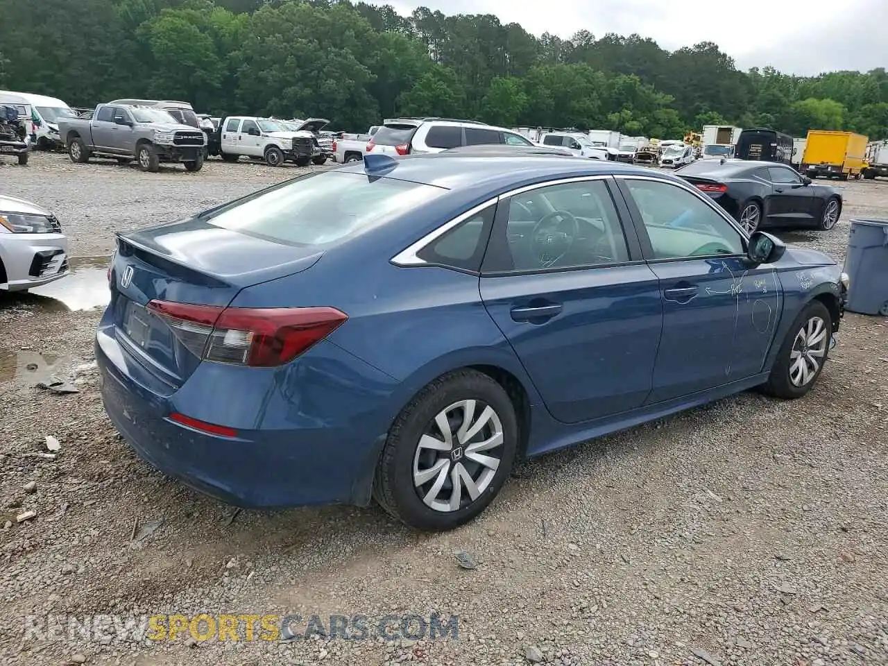 3 Photograph of a damaged car 2HGFE2F28SH589749 HONDA CIVIC 2025