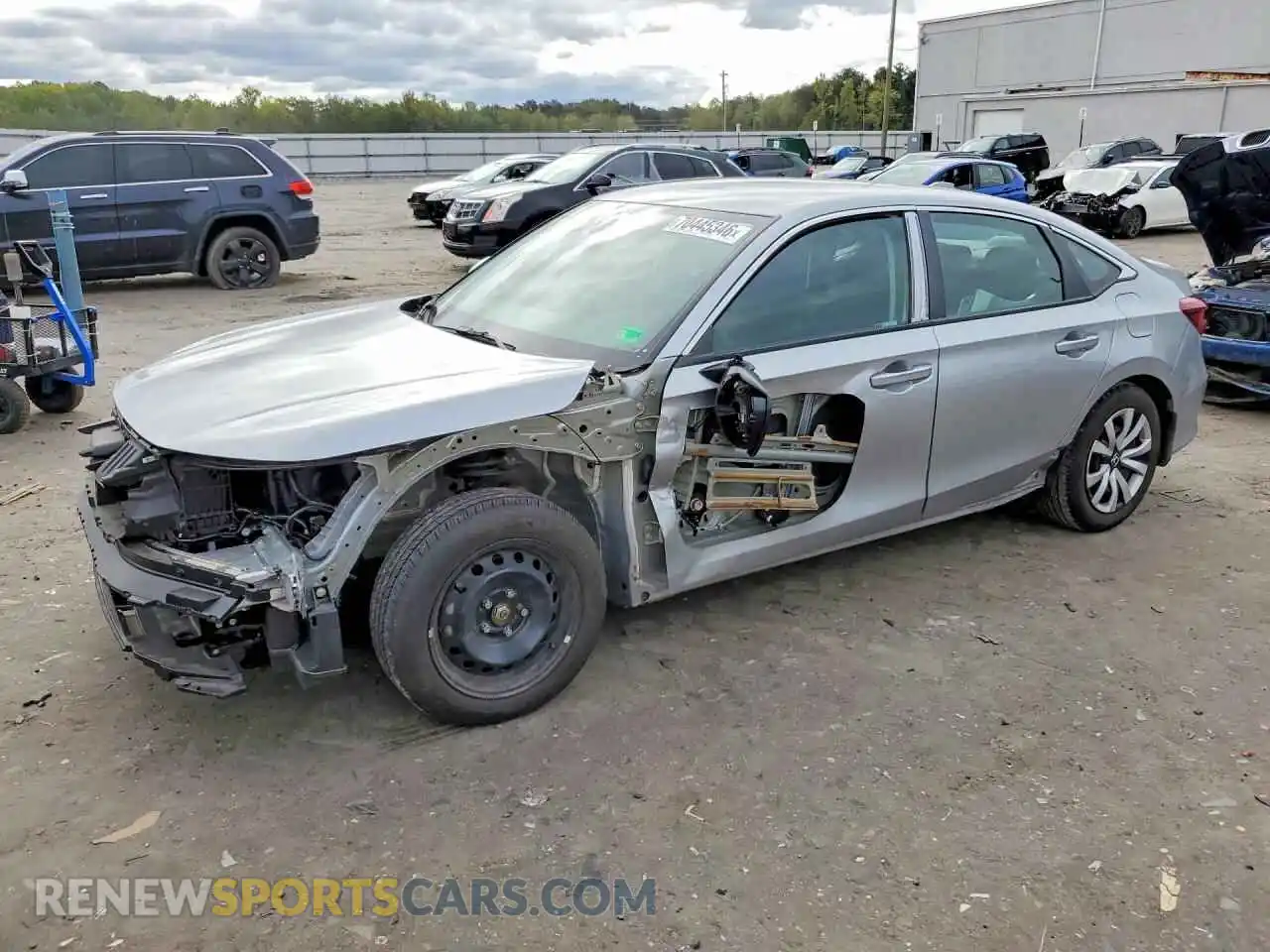 1 Фотография поврежденного автомобиля 2HGFE2F28SH594305 HONDA CIVIC 2025