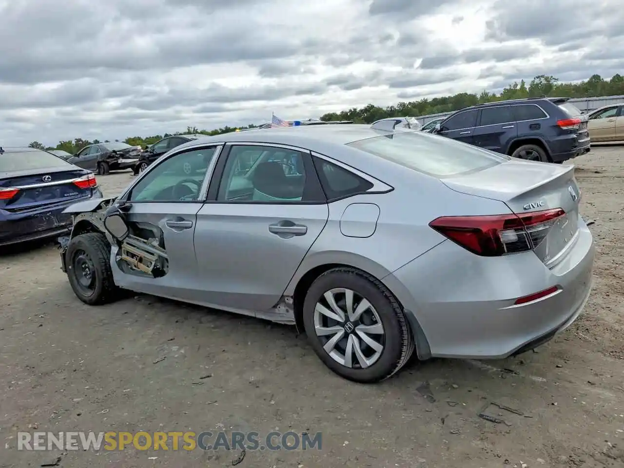 2 Фотография поврежденного автомобиля 2HGFE2F28SH594305 HONDA CIVIC 2025