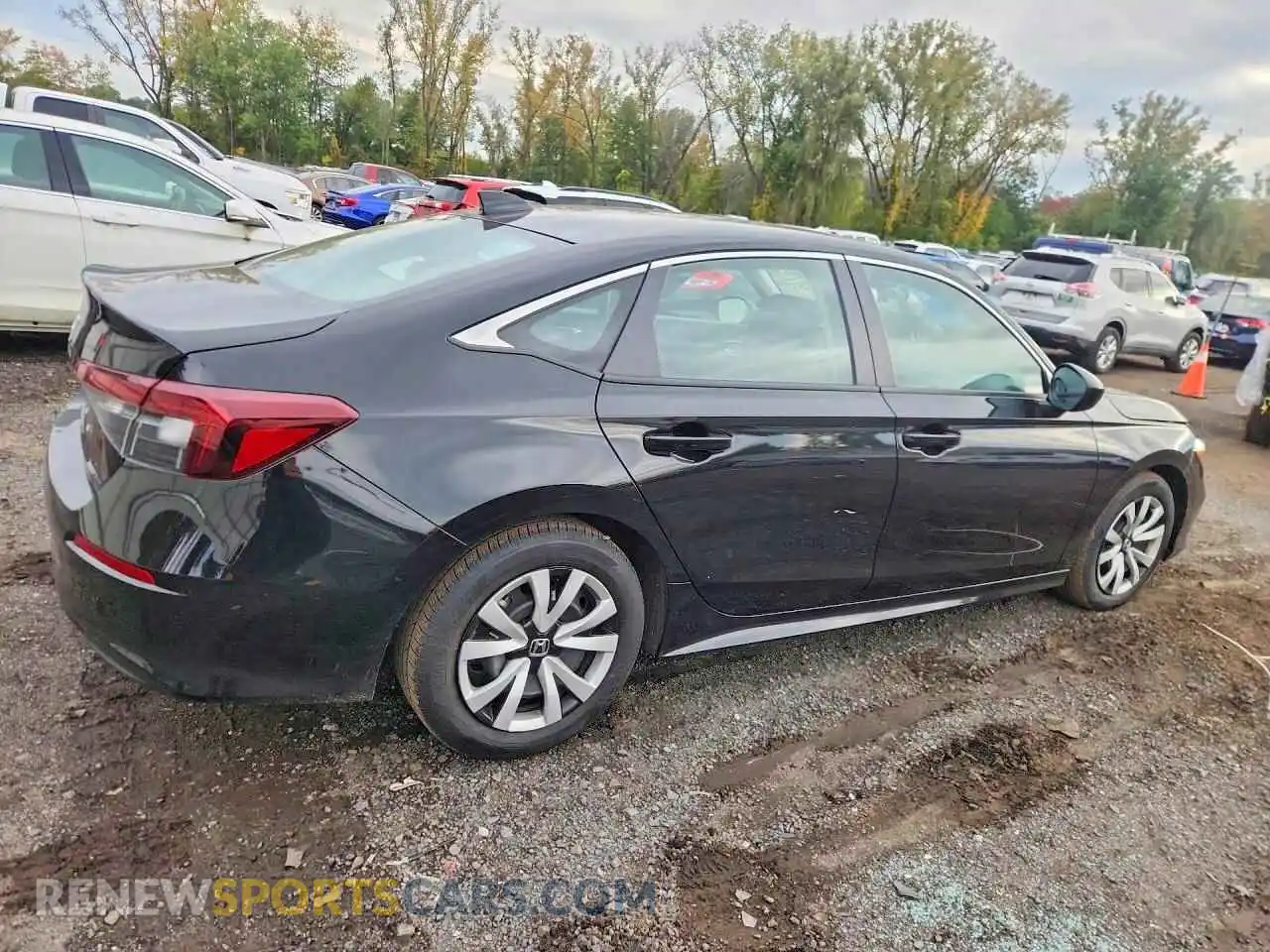 3 Photograph of a damaged car 2HGFE2F28SH597236 HONDA CIVIC 2025