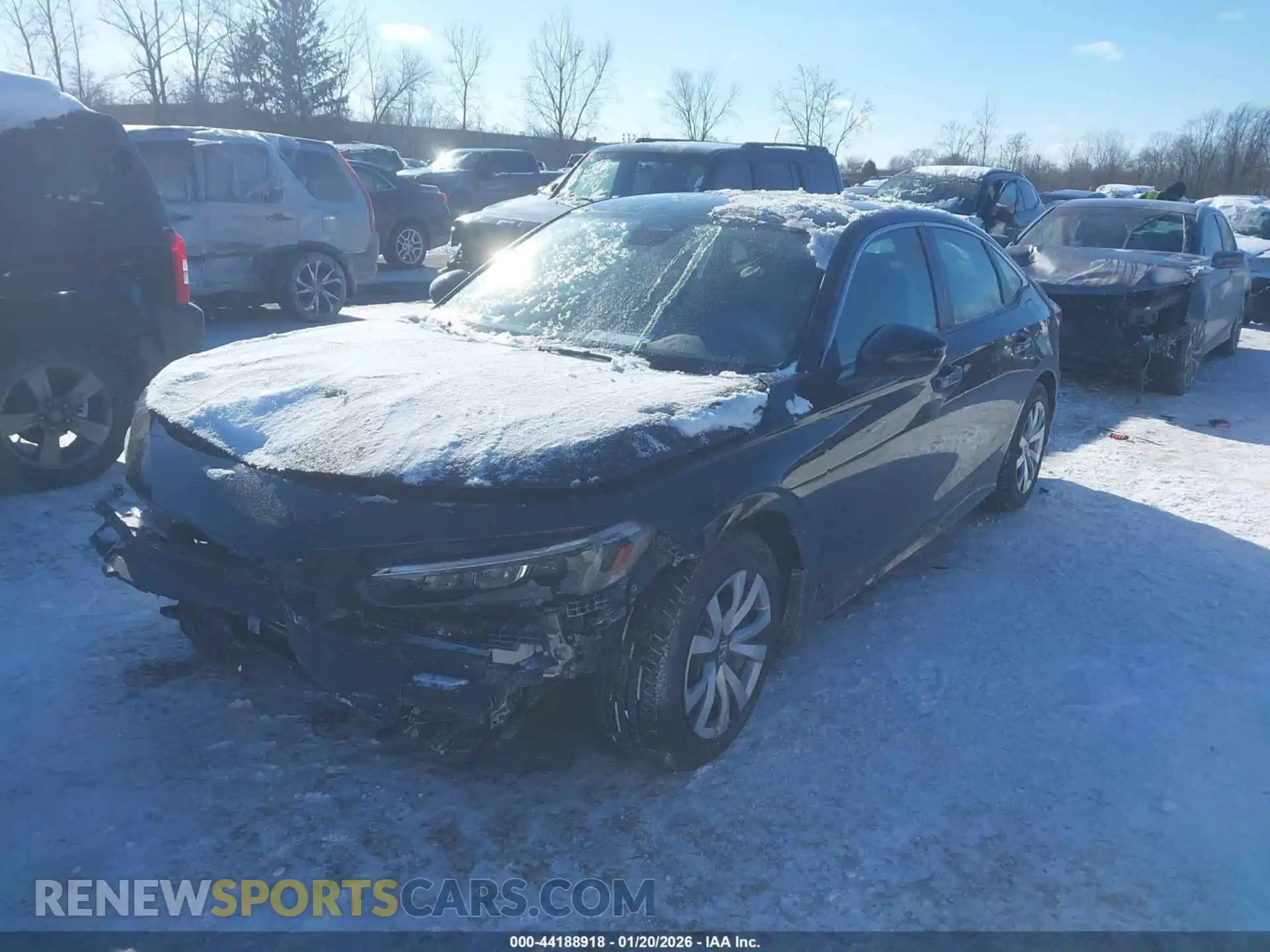 2 Фотография поврежденного автомобиля 2HGFE2F28SH601429 HONDA CIVIC 2025