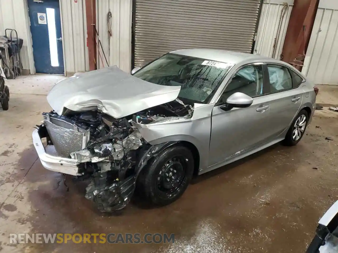 1 Photograph of a damaged car 2HGFE2F2XSH517919 HONDA CIVIC 2025