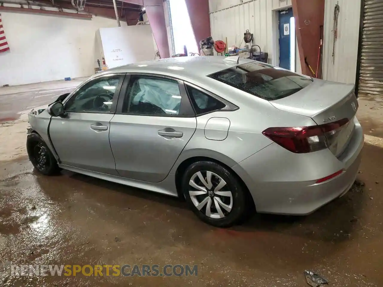 2 Photograph of a damaged car 2HGFE2F2XSH517919 HONDA CIVIC 2025
