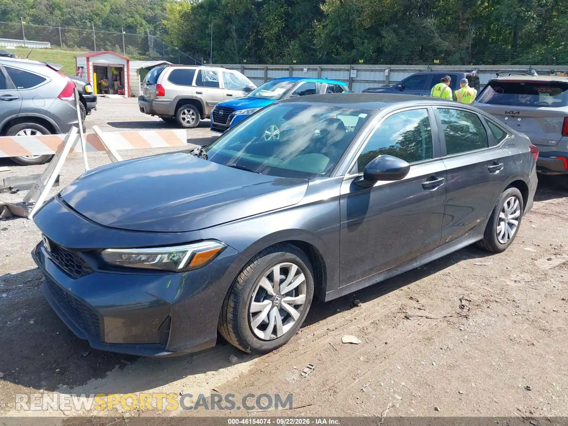 2 Photograph of a damaged car 2HGFE2F2XSH538978 HONDA CIVIC 2025