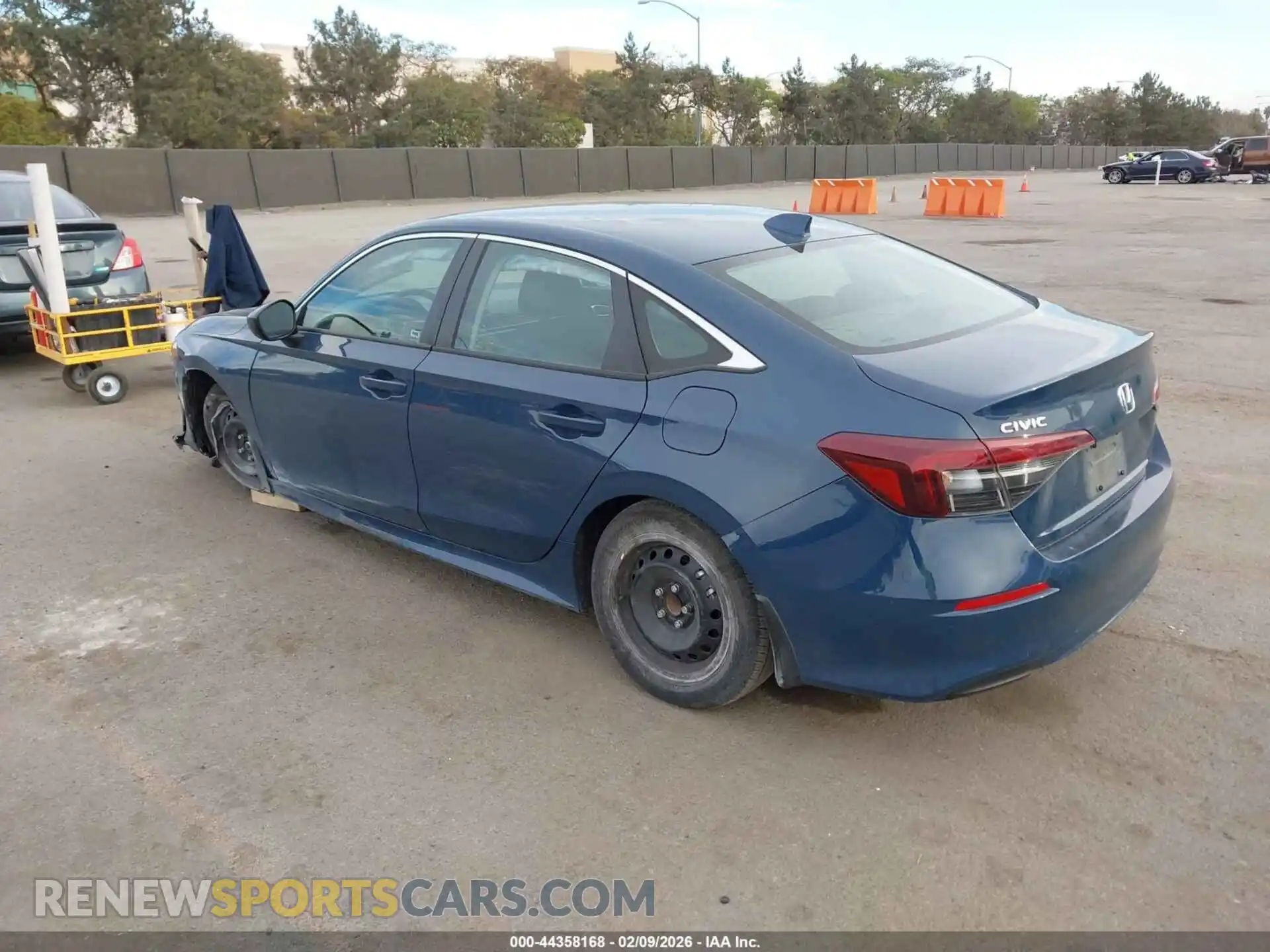 3 Photograph of a damaged car 2HGFE2F2XSH549088 HONDA CIVIC 2025