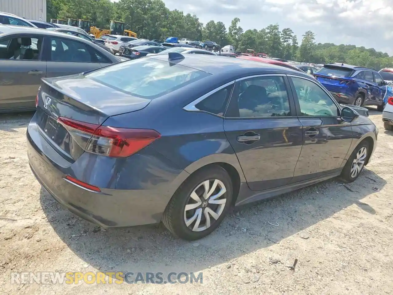 3 Photograph of a damaged car 2HGFE2F2XSH589865 HONDA CIVIC 2025