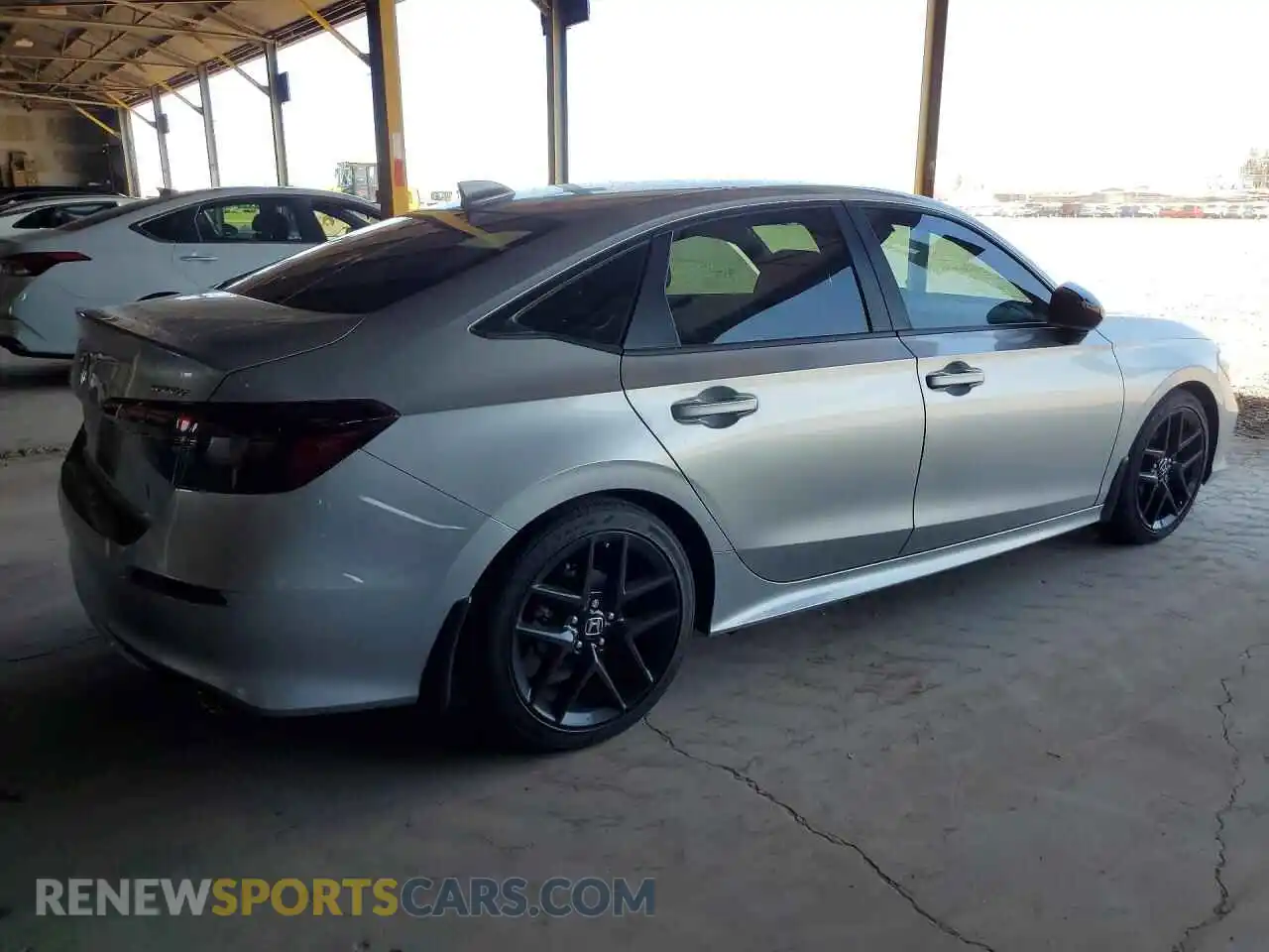 3 fotografías del automóvil dañado 2HGFE2F50SH532682 HONDA CIVIC 2025