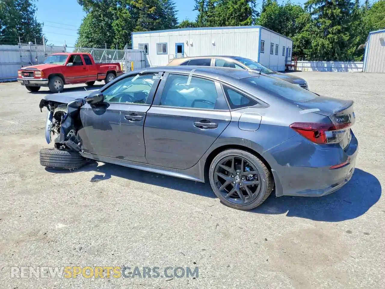2 Photograph of a damaged car 2HGFE2F50SH534724 HONDA CIVIC 2025