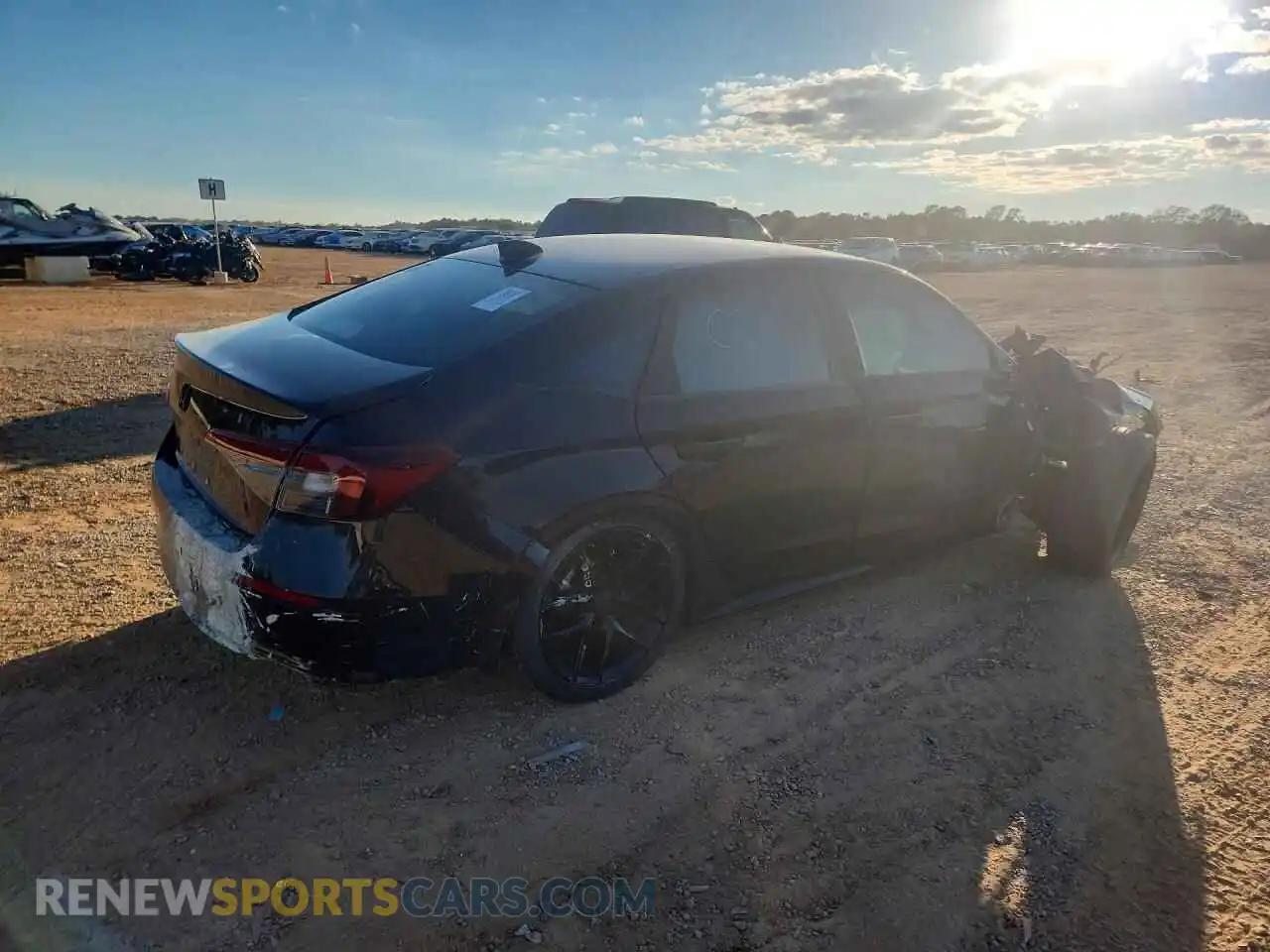 3 Photograph of a damaged car 2HGFE2F50SH552382 HONDA CIVIC 2025