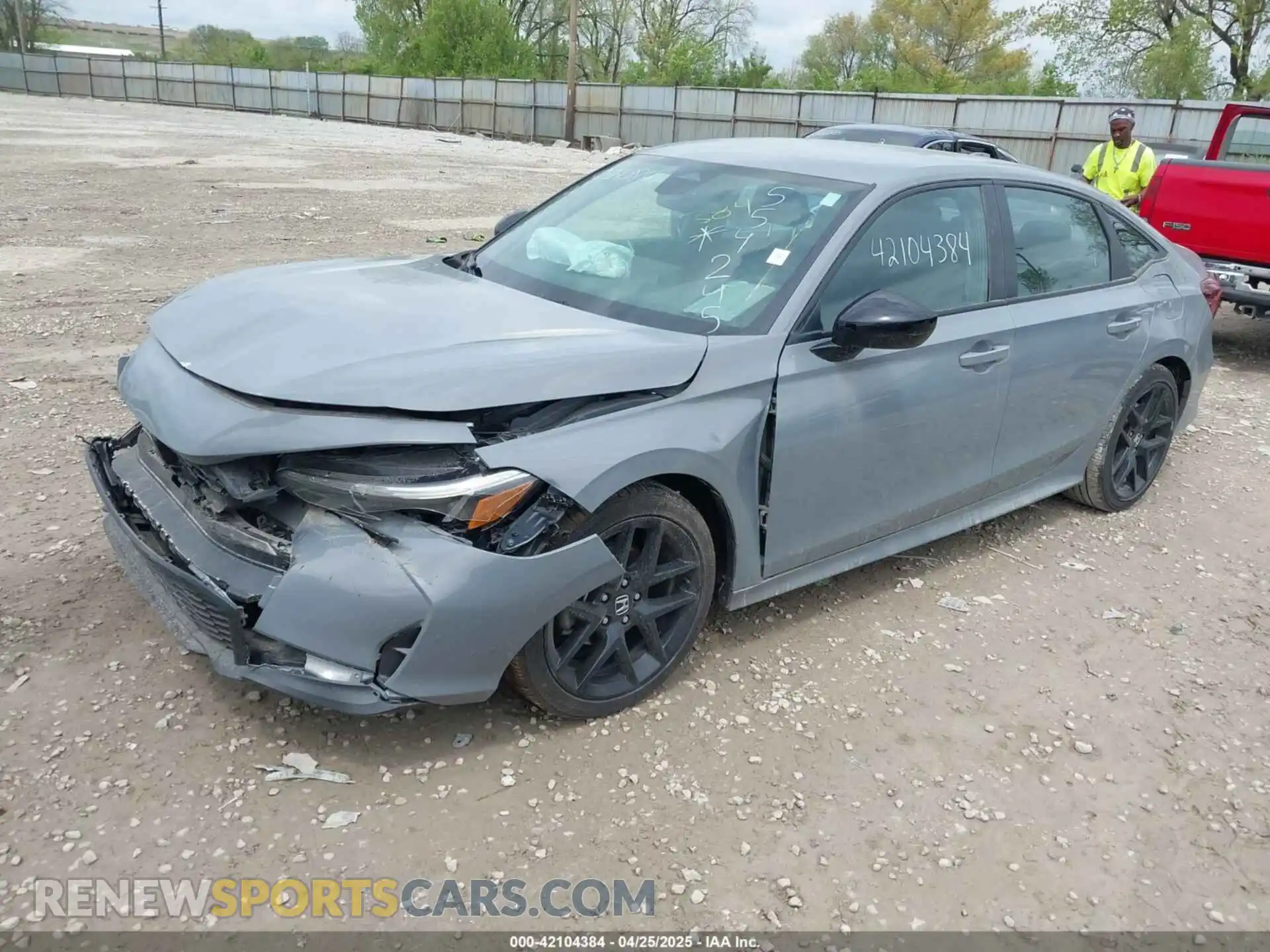 2 Photograph of a damaged car 2HGFE2F50SH554245 HONDA CIVIC 2025