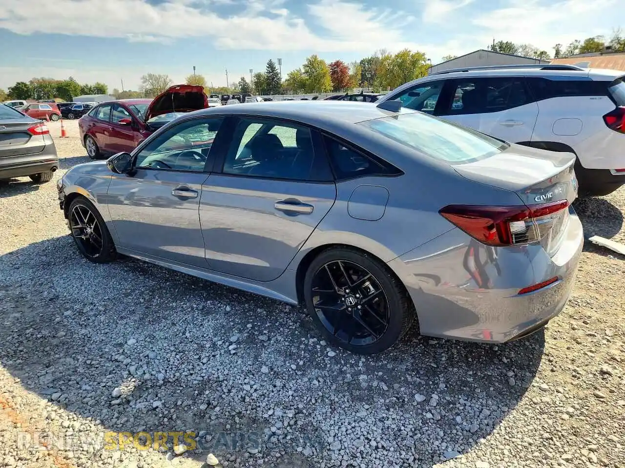 2 Photograph of a damaged car 2HGFE2F51SH505538 HONDA CIVIC 2025