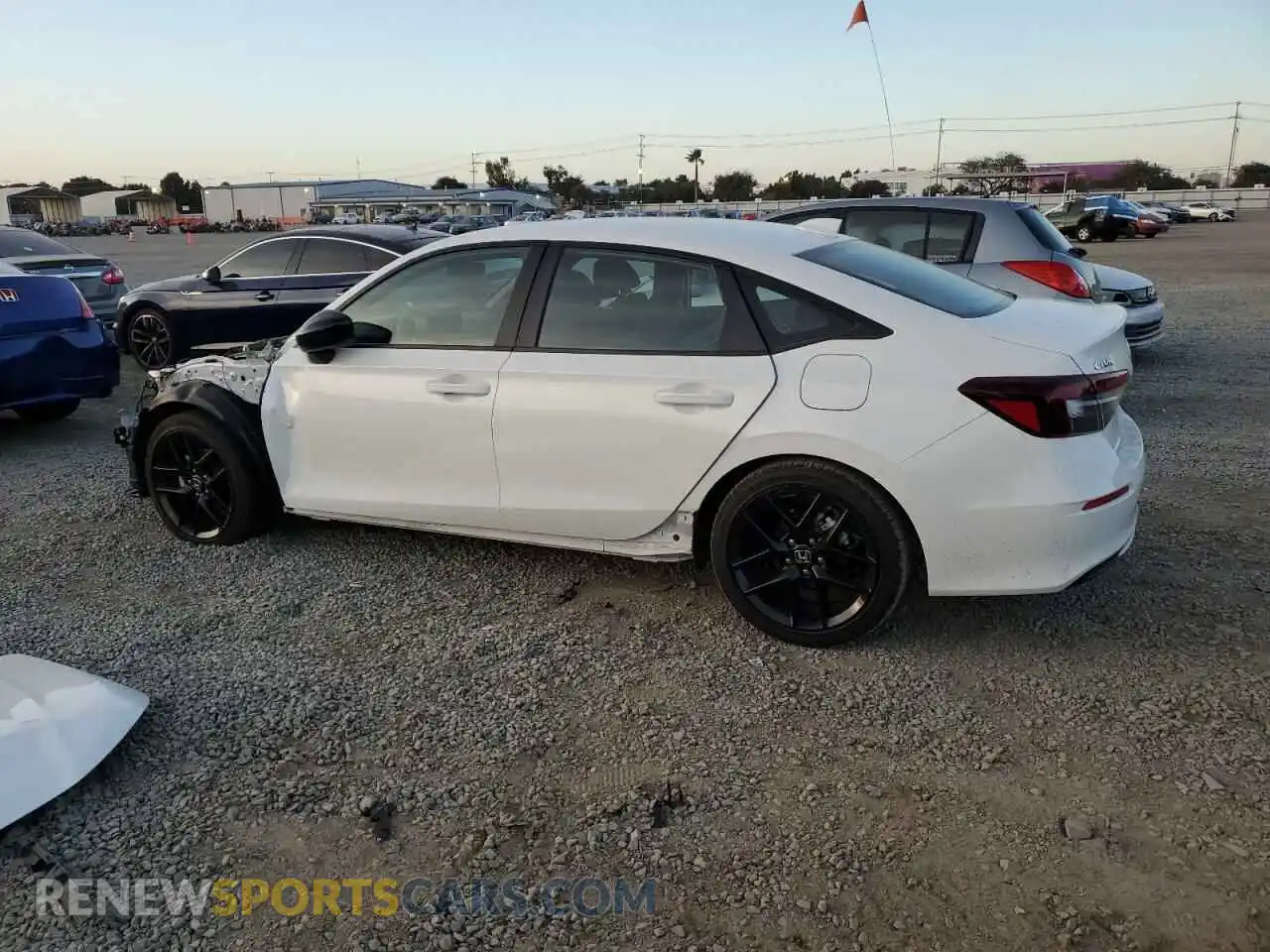 2 Photograph of a damaged car 2HGFE2F51SH513378 HONDA CIVIC 2025