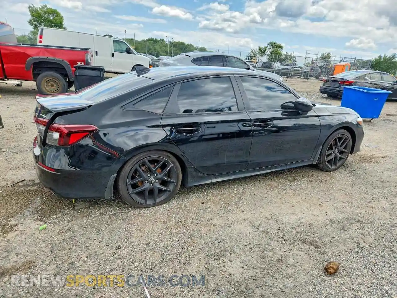 3 Photograph of a damaged car 2HGFE2F51SH535865 HONDA CIVIC 2025