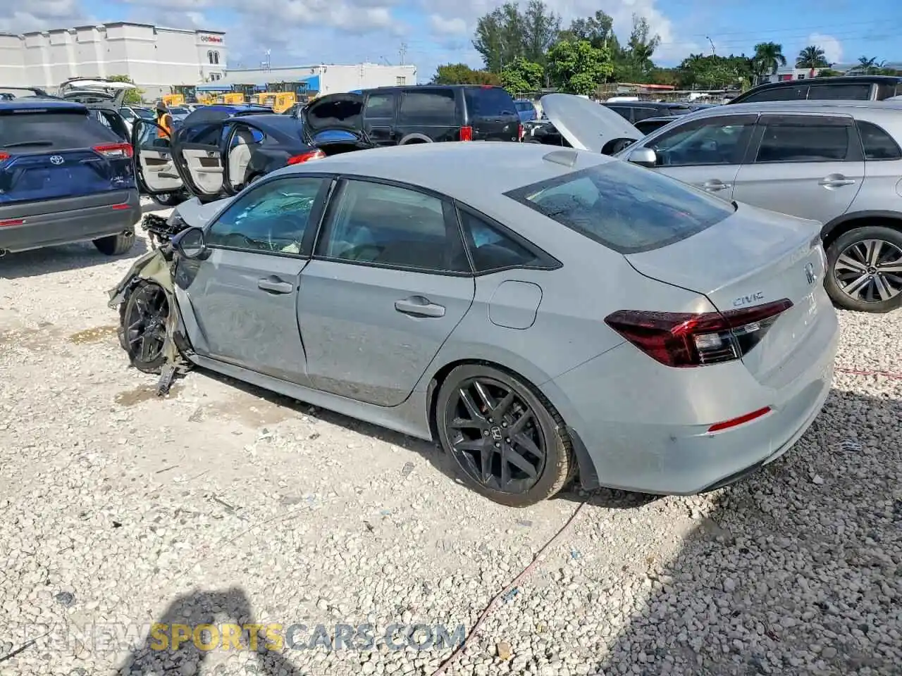 2 Photograph of a damaged car 2HGFE2F51SH567103 HONDA CIVIC 2025