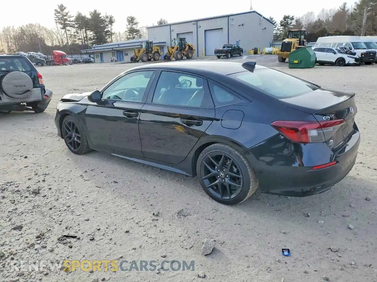 2 Photograph of a damaged car 2HGFE2F51SH574455 HONDA CIVIC 2025