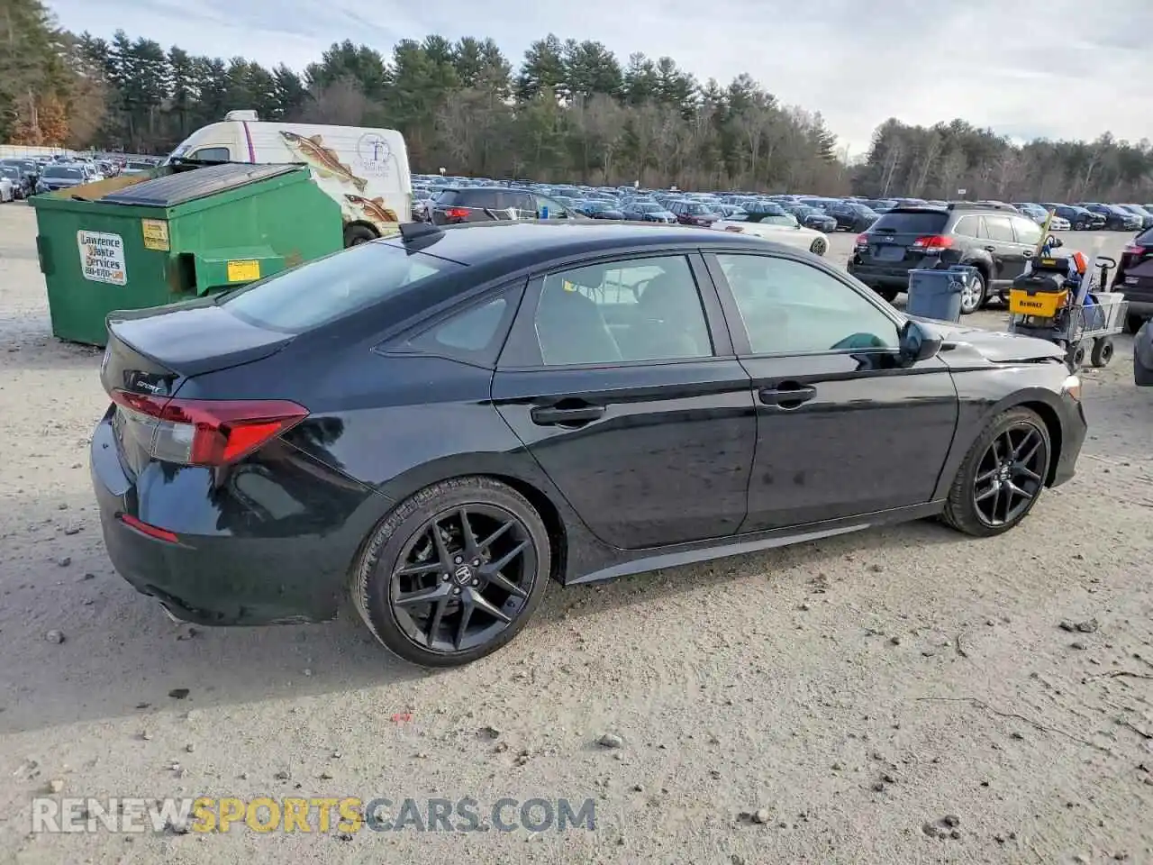 3 Photograph of a damaged car 2HGFE2F51SH574455 HONDA CIVIC 2025