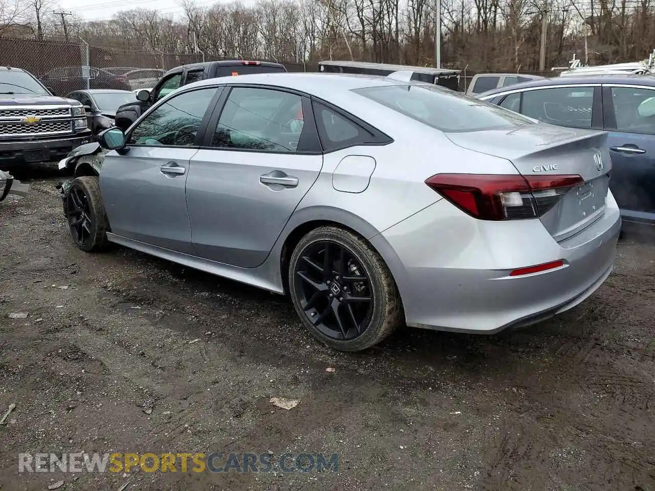 2 Photograph of a damaged car 2HGFE2F51SH578375 HONDA CIVIC 2025