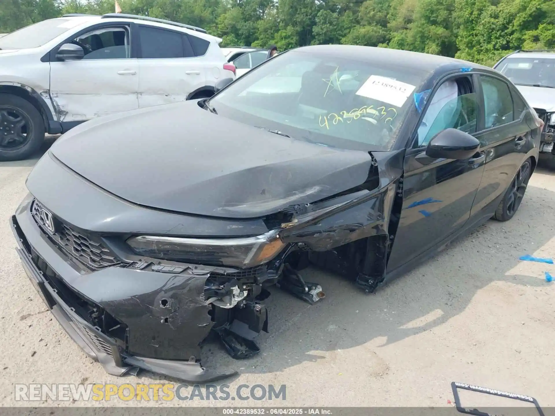 2 Photograph of a damaged car 2HGFE2F51SH586461 HONDA CIVIC 2025