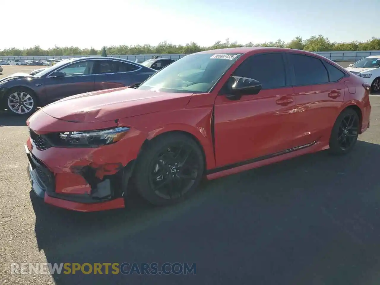 1 Photograph of a damaged car 2HGFE2F51SH590560 HONDA CIVIC 2025