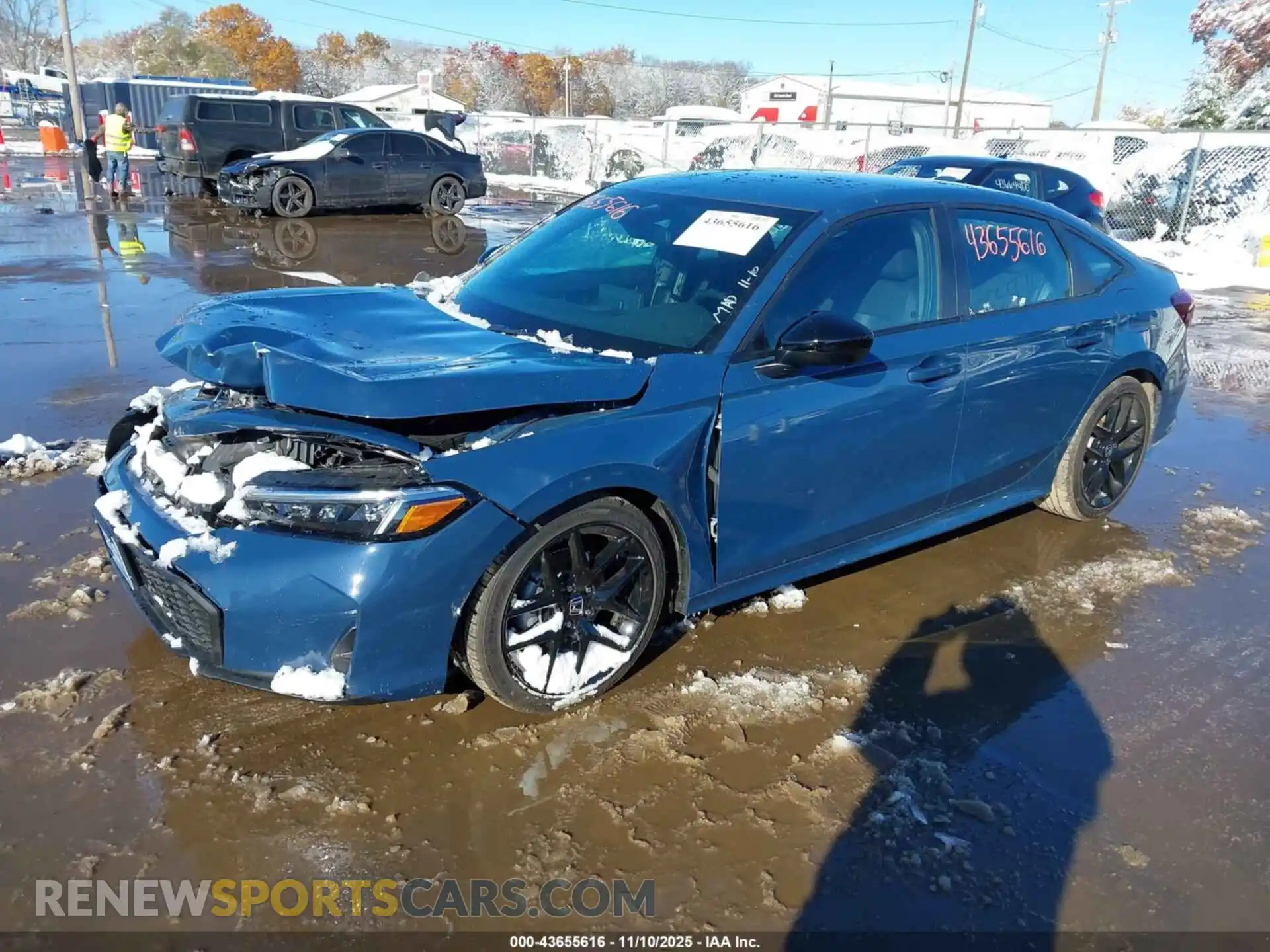 2 Photograph of a damaged car 2HGFE2F52SH502762 HONDA CIVIC 2025