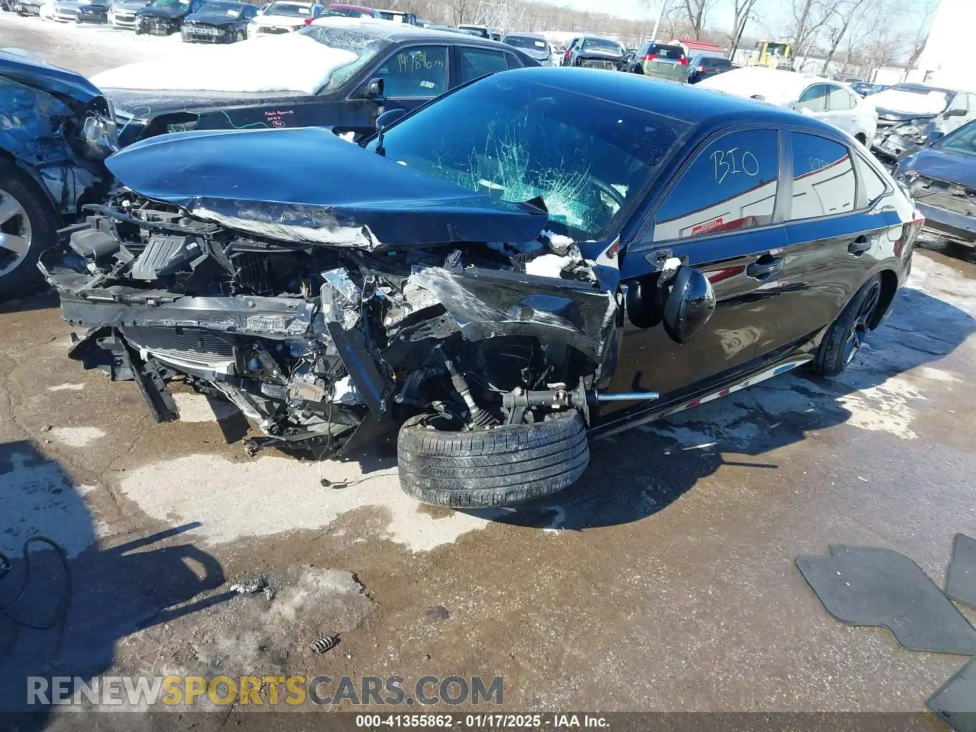 2 Photograph of a damaged car 2HGFE2F52SH502809 HONDA CIVIC 2025